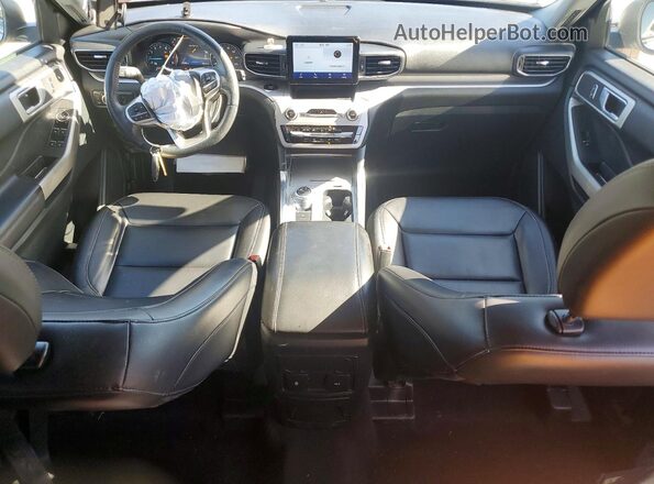 1FMSK7DH7PGB71935 2023 FORD EXPLORER Серебряный Вид панели приборов