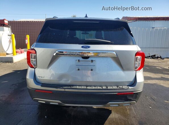 1FMSK7DH7PGB71935 2023 FORD EXPLORER Серебряный Вид сзади