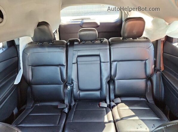 1FMSK7DH7PGB74124 2023 FORD EXPLORER Black Vista de los asientos traseros