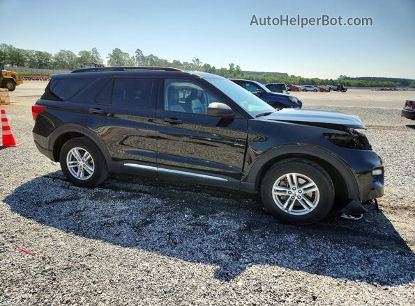 1FMSK7DH7PGB74124 2023 FORD EXPLORER Black Delantero derecho