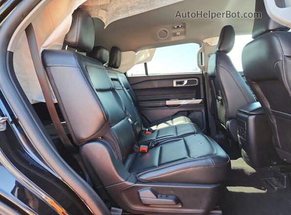 1FMSK7DH7PGB74124 2023 FORD EXPLORER Black Vista interior trasera