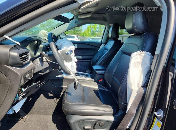 1FMSK7DH7PGB74124 2023 FORD EXPLORER Black Vista interior delantera