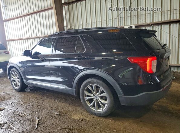 1FMSK7DH8LGB35391 2020 FORD EXPLORER Black Rear left