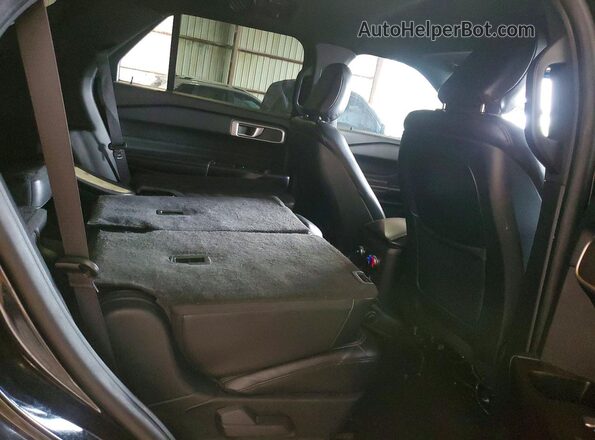 1FMSK7DH8LGB35391 2020 FORD EXPLORER Black Rear interior view