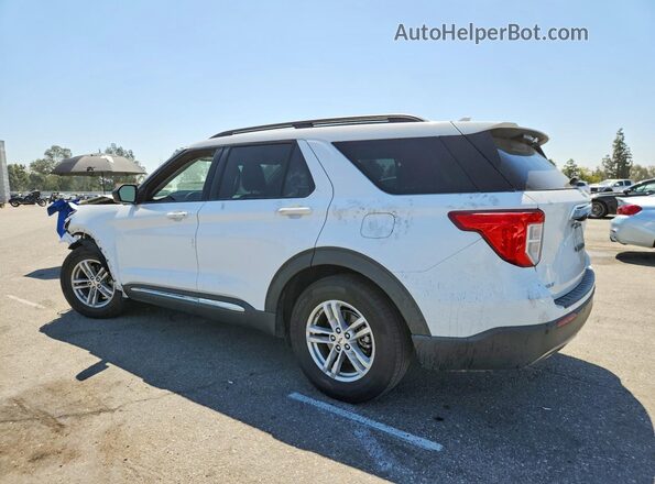1FMSK7DH8LGC50248 2020 FORD EXPLORER Белый Задняя левая четверть