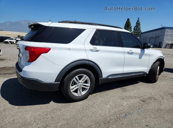 1FMSK7DH8LGC50248 2020 FORD EXPLORER Белый Задняя правая четверть