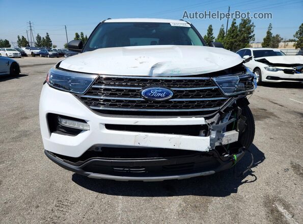 1FMSK7DH8LGC50248 2020 FORD EXPLORER Белый Вид спереди