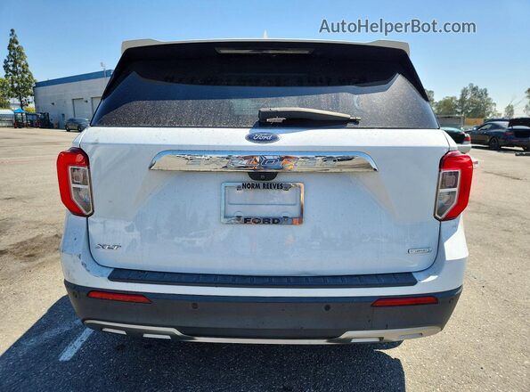 1FMSK7DH8LGC50248 2020 FORD EXPLORER Белый Вид сзади