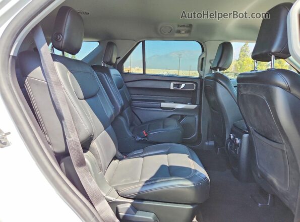 1FMSK7DH8LGC50248 2020 FORD EXPLORER Белый Вид задней части салона