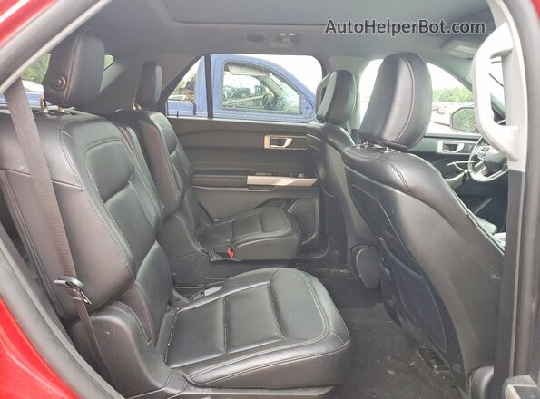 1FMSK7DH8LGC59628 2020 FORD EXPLORER Red Vista interior trasera