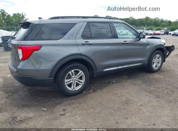 1FMSK7DH8MGB77061 2021 FORD EXPLORER Gray უკანა მარჯვენა