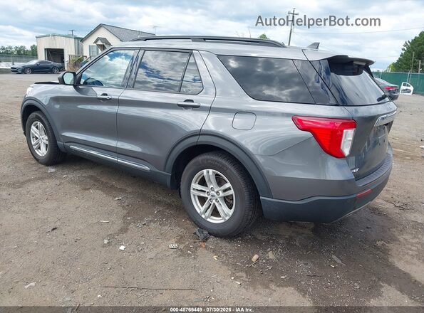 1FMSK7DH8MGB77061 2021 FORD EXPLORER Gray უკანა მარცხენა