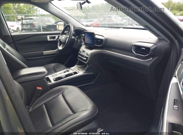 1FMSK7DH8MGB77061 2021 FORD EXPLORER Gray წინა სალონის ხედი