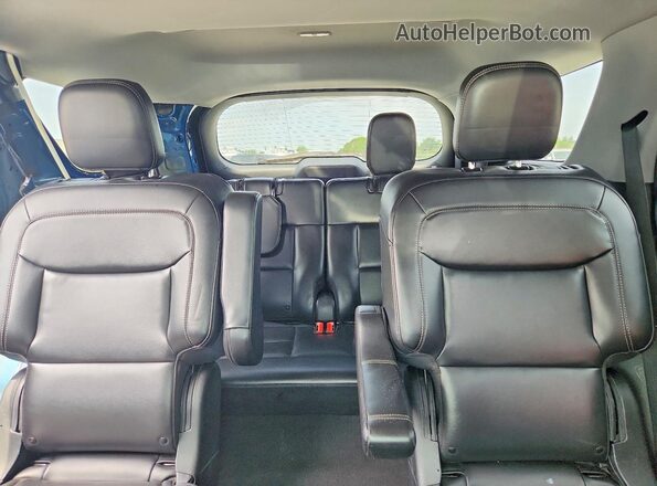 1FMSK7DH8NGA66205 2022 FORD EXPLORER Синий Вид задних сидений