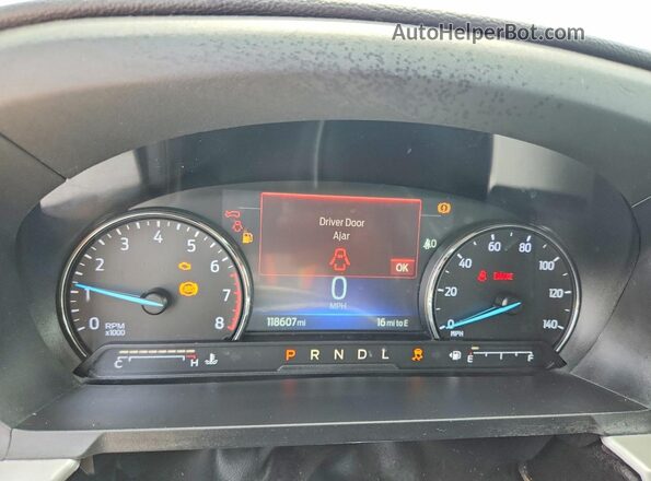 1FMSK7DH8NGA66205 2022 FORD EXPLORER Синий Вид щитка приборов