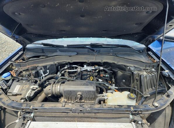 1FMSK7DH8NGA66205 2022 FORD EXPLORER Синий Вид подкапотного пространства