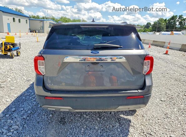1FMSK7DH8NGC16068 2022 FORD EXPLORER Серый Вид сзади