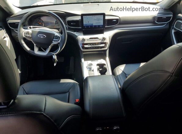 1FMSK7DH8NGC16068 2022 FORD EXPLORER Серый Вид панели приборов