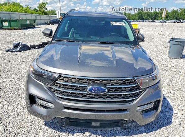 1FMSK7DH8NGC16068 2022 FORD EXPLORER Серый Вид спереди