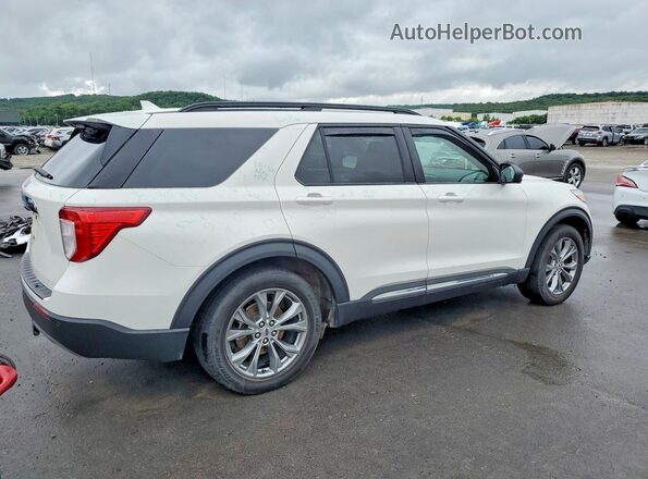 1FMSK7DH8PGA49214 2023 FORD EXPLORER White Trasero derecho
