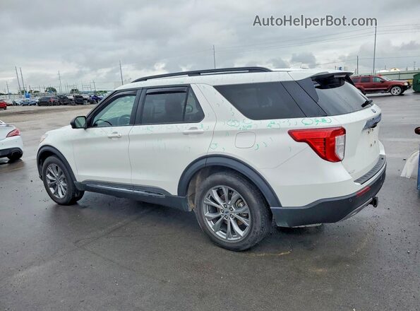1FMSK7DH8PGA49214 2023 FORD EXPLORER White Trasero izquierdo