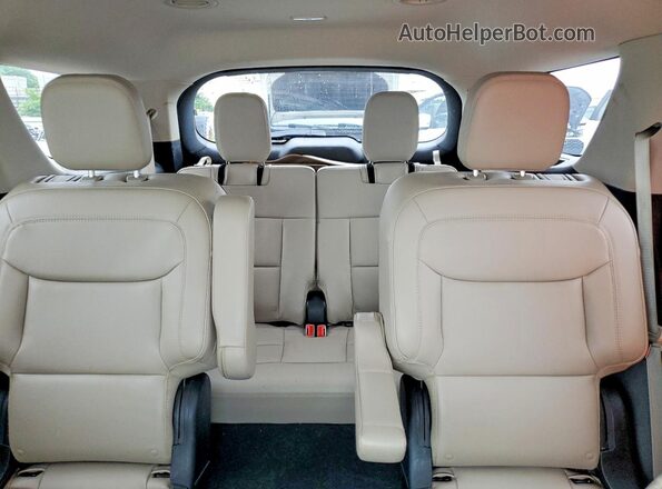1FMSK7DH8PGA49214 2023 FORD EXPLORER White Vista de los asientos traseros