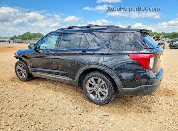 1FMSK7DH8PGA64814 2023 FORD EXPLORER Black Задня ліва чверть