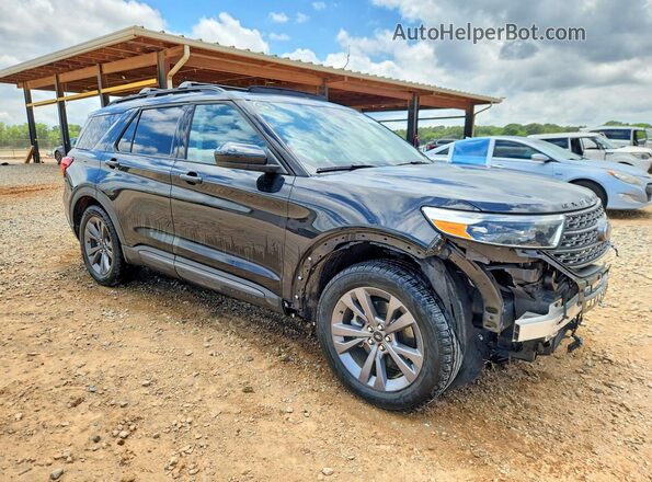 1FMSK7DH8PGA64814 2023 FORD EXPLORER Black Передня права чверть