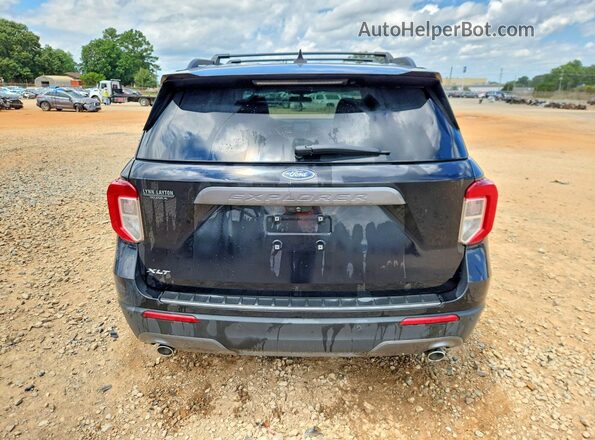 1FMSK7DH8PGA64814 2023 FORD EXPLORER Black Вид ззаду