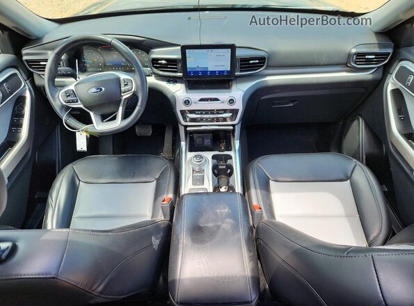 1FMSK7DH8PGA64814 2023 FORD EXPLORER Black Вид панелі приладів