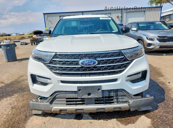 1FMSK7DH8PGB72303 2023 FORD EXPLORER White Widok z przodu