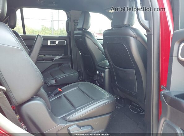 1FMSK7DH9LGC27867 2020 FORD EXPLORER Red Вид наклейки з VIN-кодом
