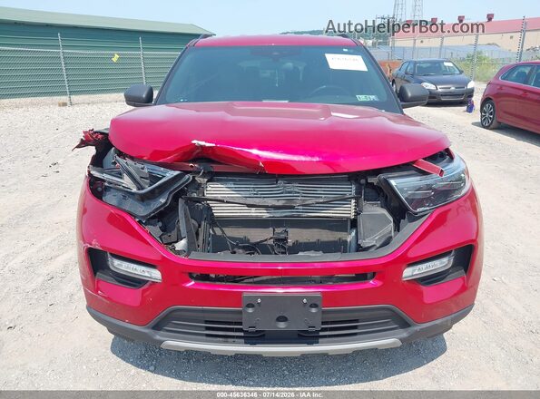 1FMSK7DH9LGC27867 2020 FORD EXPLORER Red Вид спереду