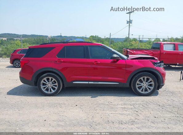 1FMSK7DH9LGC27867 2020 FORD EXPLORER Red Вид задньої частини салону