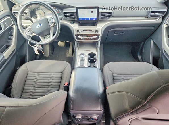 1FMSK7DH9MGA77812 2021 FORD EXPLORER Blue Առջևի վահանակի տեսք