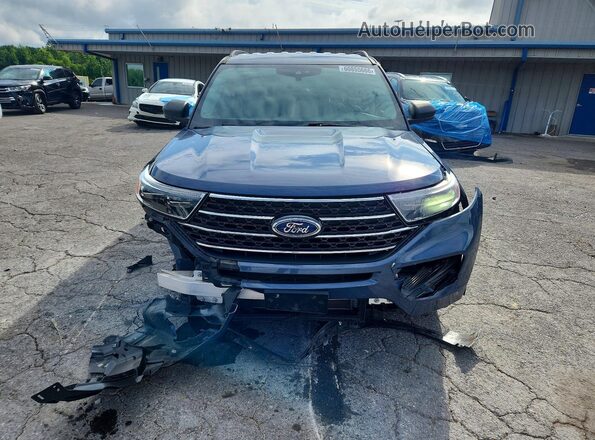 1FMSK7DH9MGA77812 2021 FORD EXPLORER Blue Դիմացի տեսք