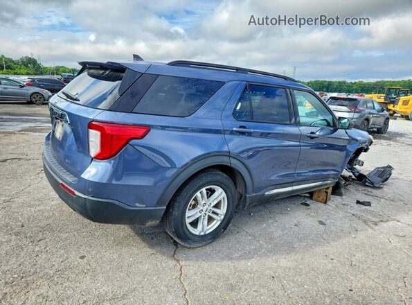 1FMSK7DH9MGA77812 2021 FORD EXPLORER Blue Հետևի աջ
