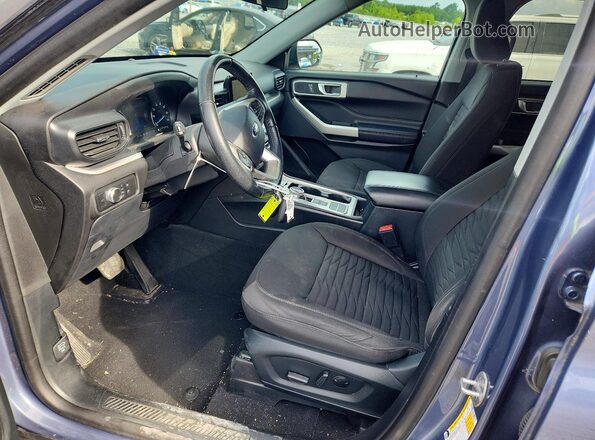 1FMSK7DH9MGA77812 2021 FORD EXPLORER Blue Սալոնի դիմացի տեսք