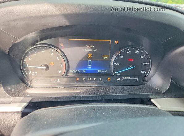 1FMSK7DH9MGA77812 2021 FORD EXPLORER Blue Սարքավորումների վահանակի տեսք