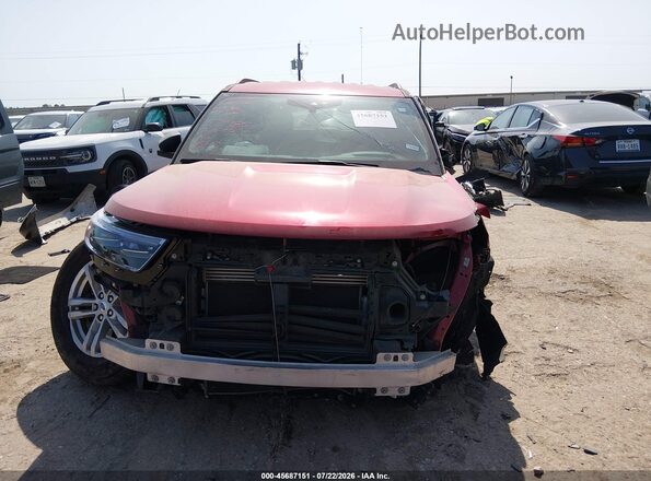 1FMSK7DH9MGC06325 2021 FORD EXPLORER Red Սալոնի հետևի տեսք