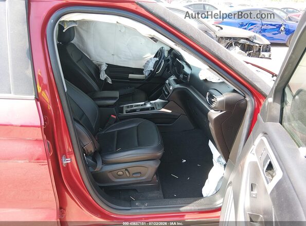 1FMSK7DH9MGC06325 2021 FORD EXPLORER Red Սալոնի դիմացի տեսք