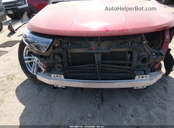 1FMSK7DH9MGC06325 2021 FORD EXPLORER Red Դիմացի տեսք