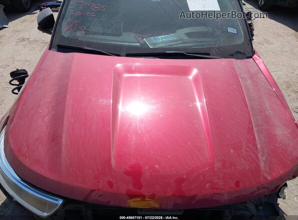 1FMSK7DH9MGC06325 2021 FORD EXPLORER Red Հետևի տեսք
