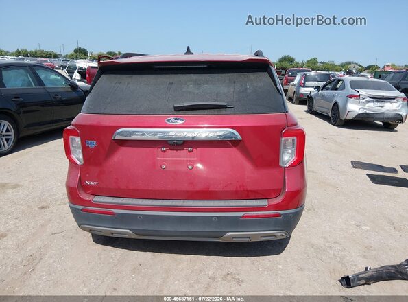 1FMSK7DH9MGC06325 2021 FORD EXPLORER Red 