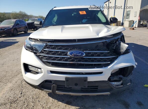 1FMSK7DH9NGC00591 2022 FORD EXPLORER Белый Вид спереди