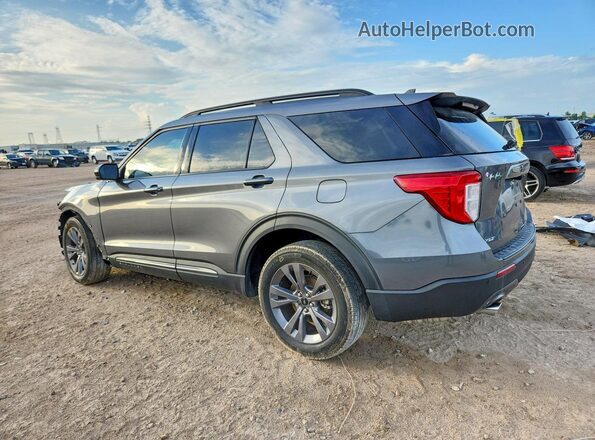 1FMSK7DH9PGB87828 2023 FORD EXPLORER Gray Rear left