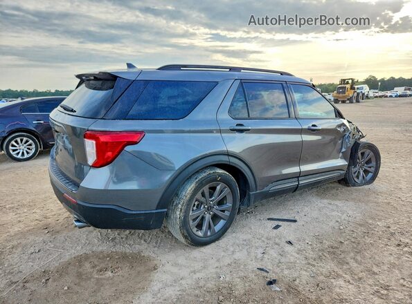 1FMSK7DH9PGB87828 2023 FORD EXPLORER Gray Rear right