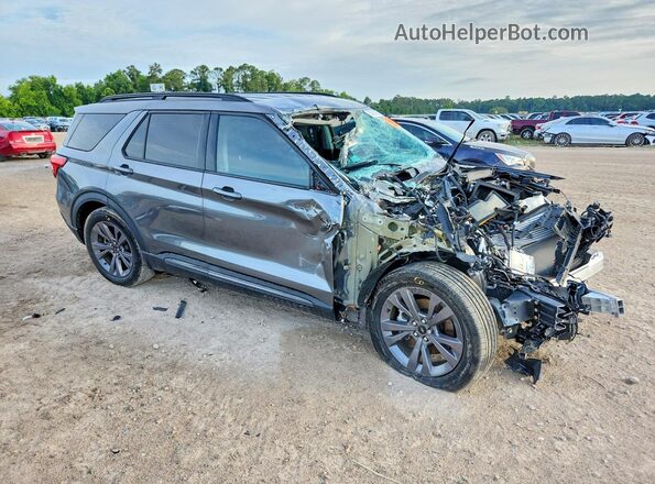 1FMSK7DH9PGB87828 2023 FORD EXPLORER Gray Front right