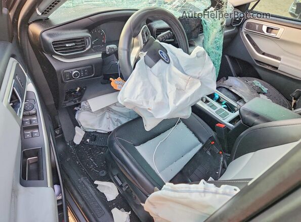 1FMSK7DH9PGB87828 2023 FORD EXPLORER Gray Dashboard view