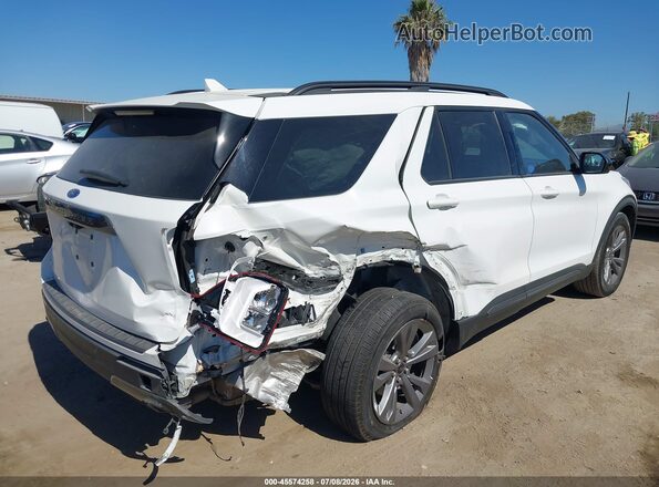 1FMSK7DH9RGA17830 2024 FORD EXPLORER White Widok z przodu